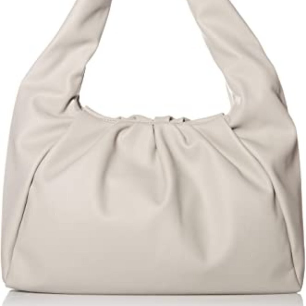 Grey Slouch Shoulder Bag